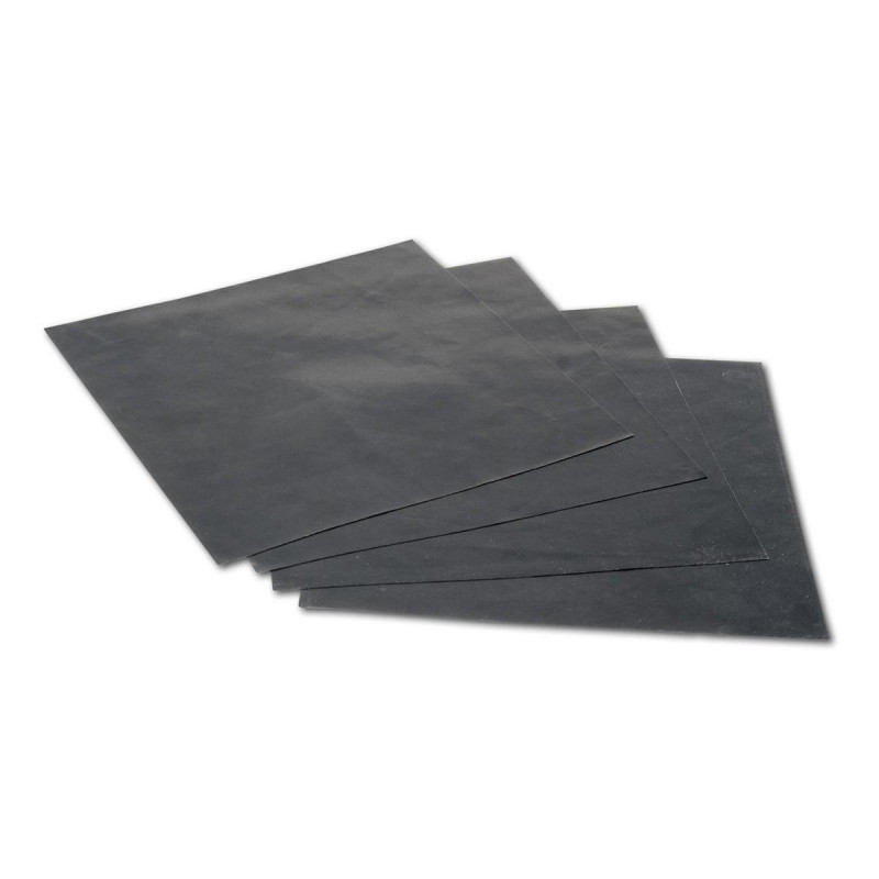 Folii diga latex, 15x15 cm, culoare neagra, grosime medie ( set 36 buc)