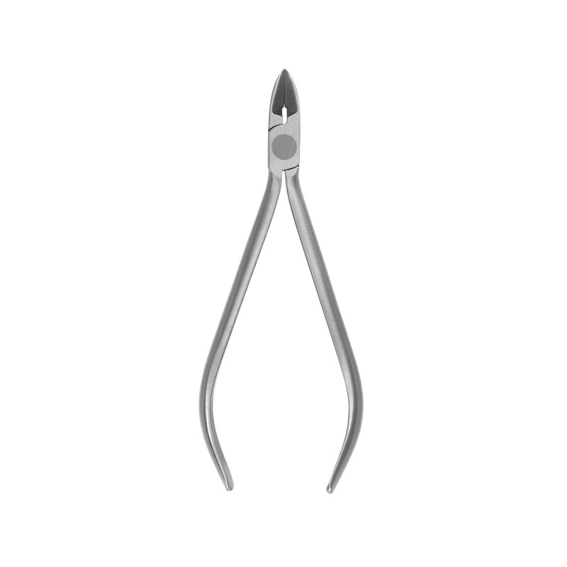 Cleste ortodontic pentru taiat pini si ligaturi de pana la 0.012 inch (0.30 mm), maner lung