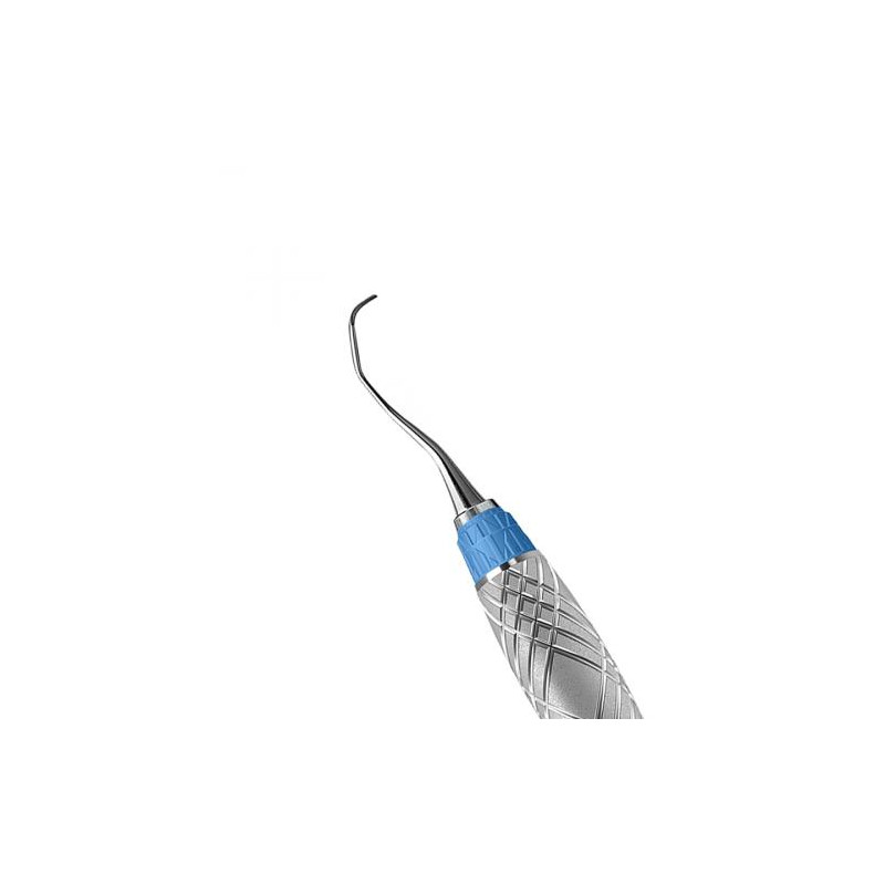 Chiureta parodontala Gracey Standard, nr. 13/14, maner Harmony, albastru, distal-laterali