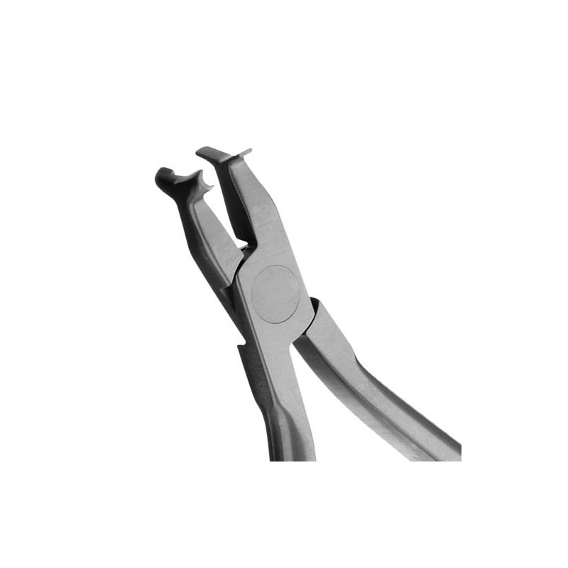 Cleste ortodontic Hammerhead subtire, pentru indoit capat distal fire Ni-Ti de max. 0.64 mm