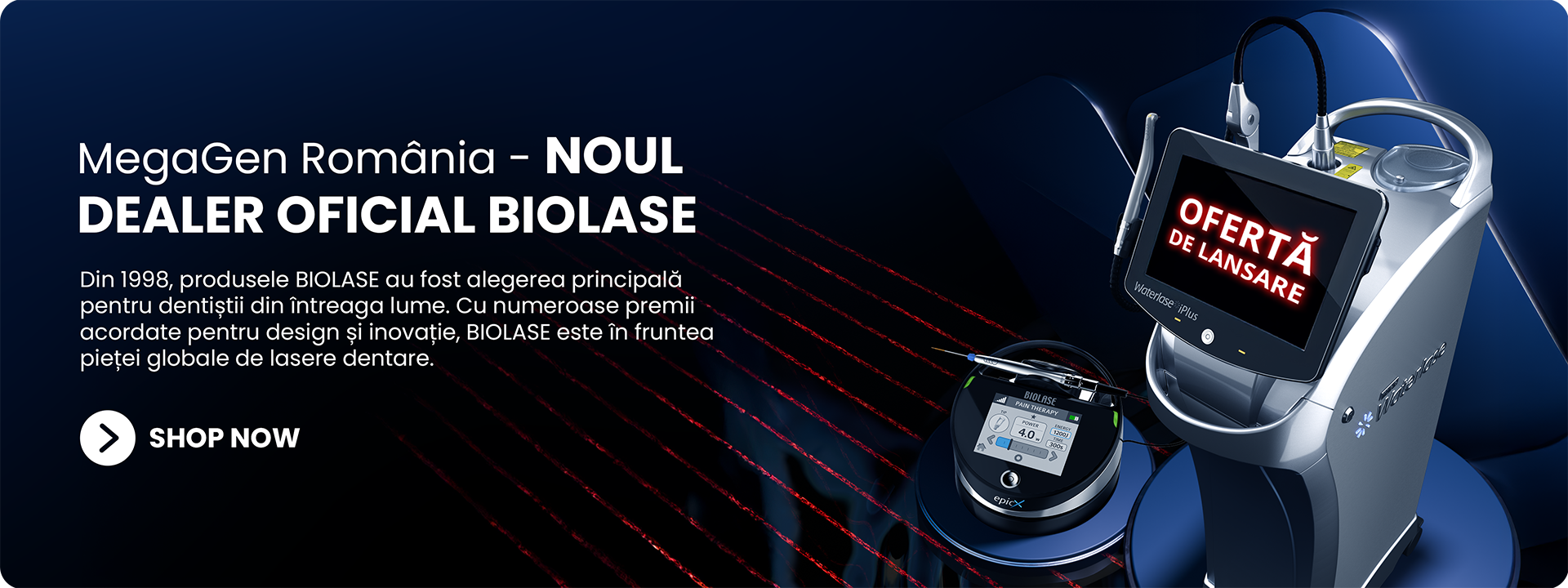 Megagen Romania - Noul dealer oficial Biolase