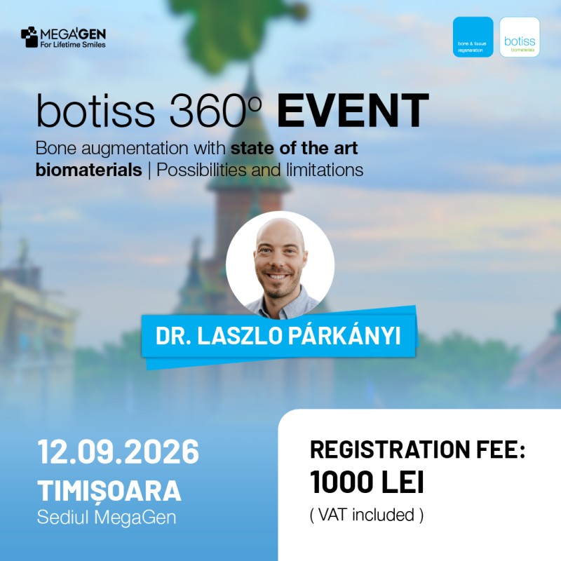 Botiss 360 Event - Bone augmentation with state of the art biomaterials