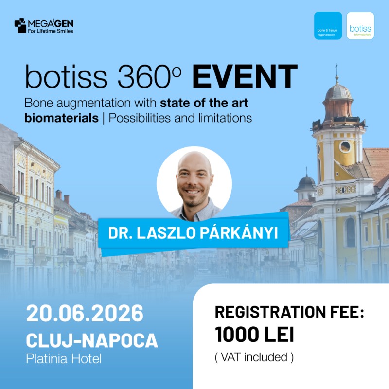 Botiss 360 Event - Bone augmentation with state of the art biomaterials 