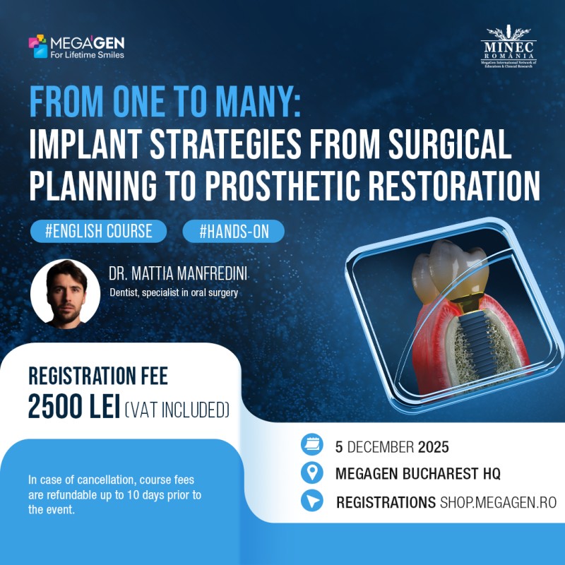 FROM ONE TO MANY – IMPLANT STRATEGIES FROM SURGICAL PLANNING TO PROSTHETIC RESTORATION