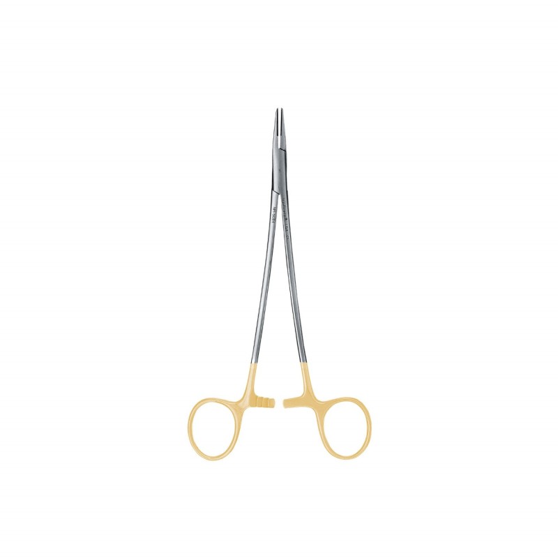Port ac Micro-Vascular, Perma Sharp cu Carbura Tungsten, 18 cm, suturi 6.0...8.0