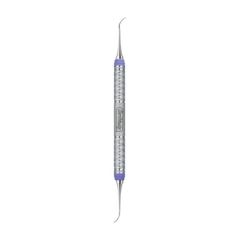 Scaler parodontal Everedge 2.0, secera Nevi nr 3, ultra-subtire, maner nr. 9, mov, depozite subtiri - moderate laterali