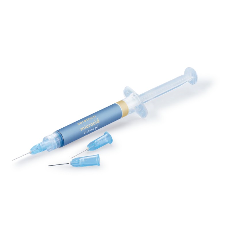 Seringa cu gel de gravare Microcid Saremco, 2.5 ml