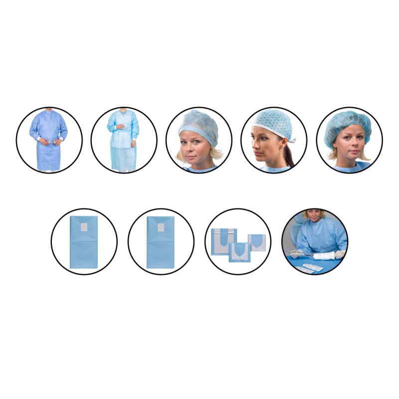 Set extractie steril impermeabil Omnia(8 piese)