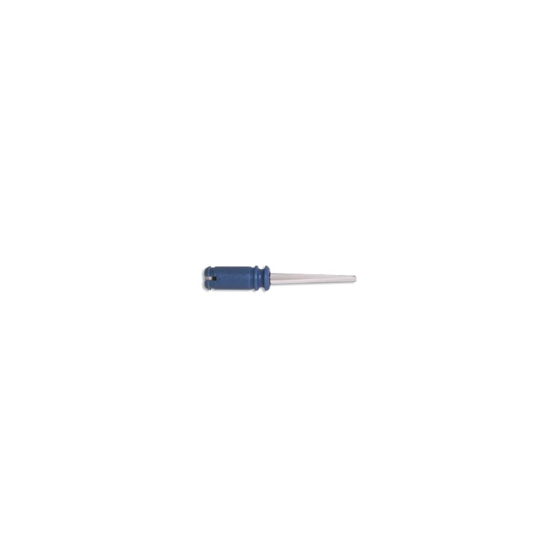 Set varfuri plate din safir, in forma de dalta, stoma generala PKG, MC3 - 9 mm, 2 buc.