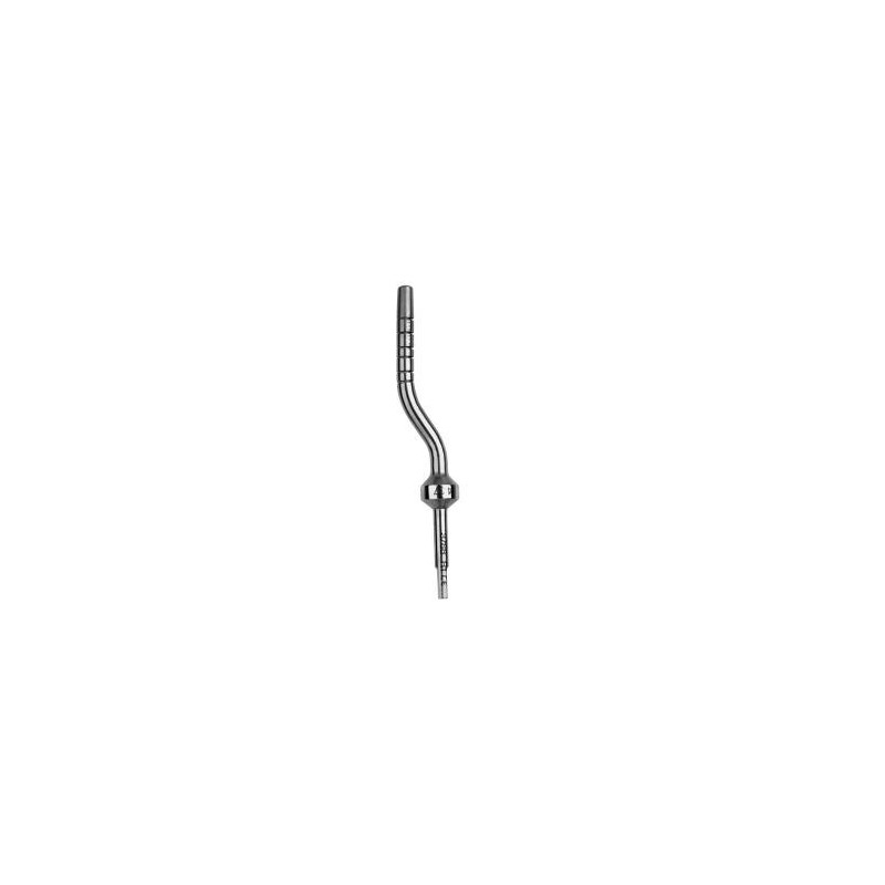 Osteotom despicare os, angulat, varf convex, nr. 4.37, diametru 3,7 mm