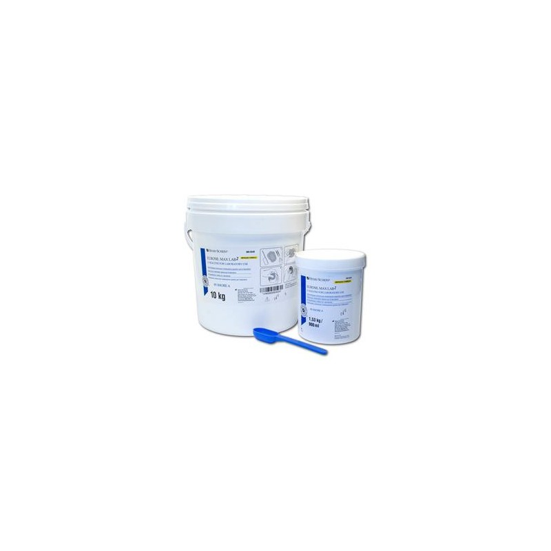 Silicon de condensare Eurosil Max 2 Lab Putty, albastru, 10 kg