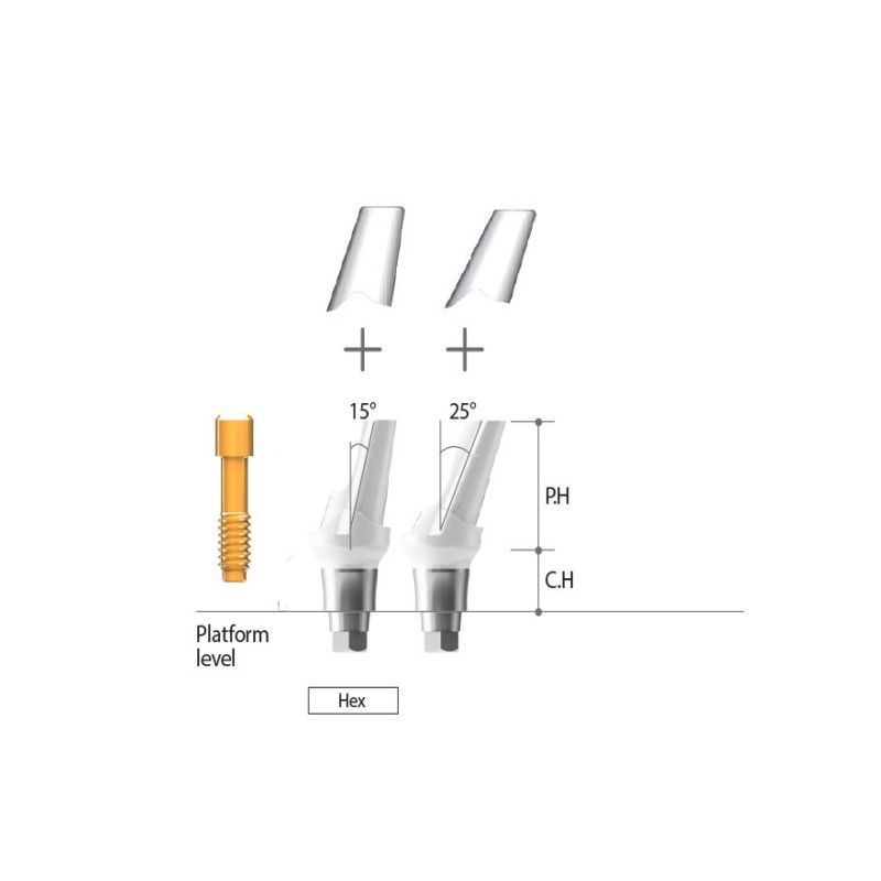 Bont provizoriu FUSE angulat AnyRidge, diametru 5.5mm