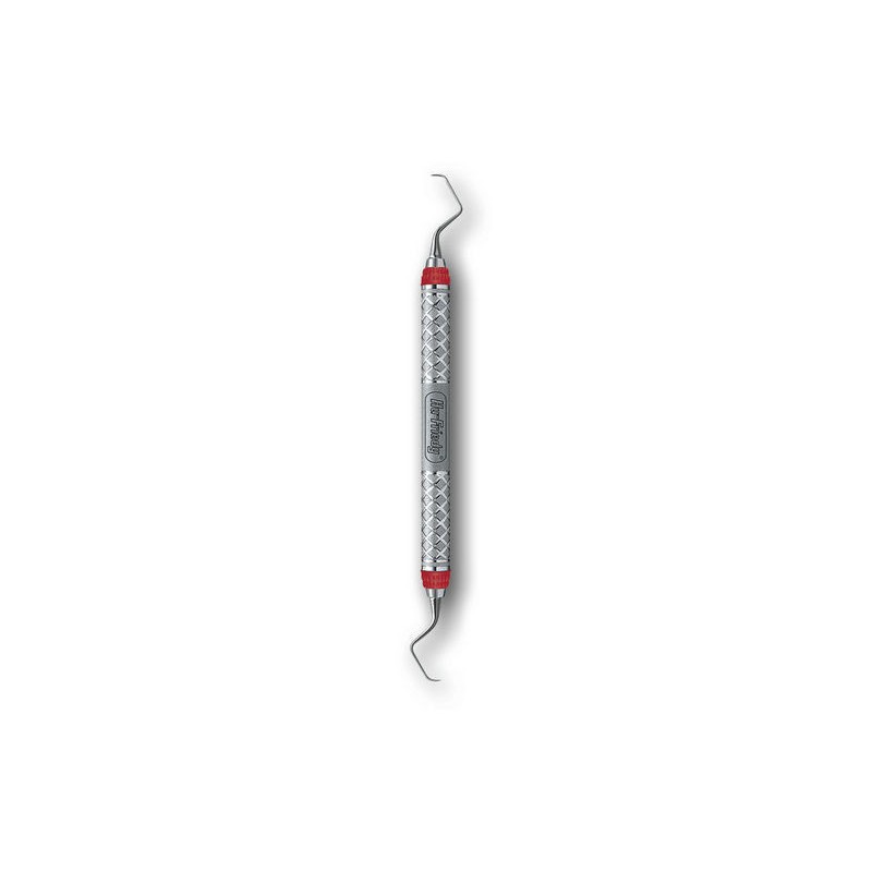 Chiureta parodontala Gracey Standard Everedge 2.0, nr 9/10, maner nr 9, rosu, oral-vestibular molari