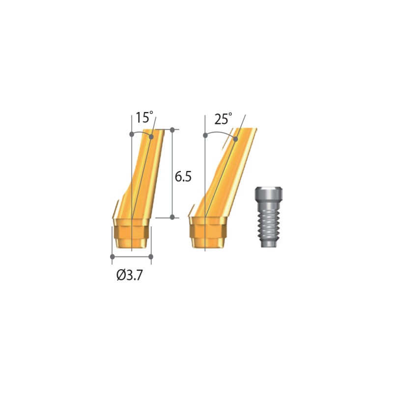 Bont Angulat AnyOne OneStage, diametru 3.7 mm, conexiune Hex